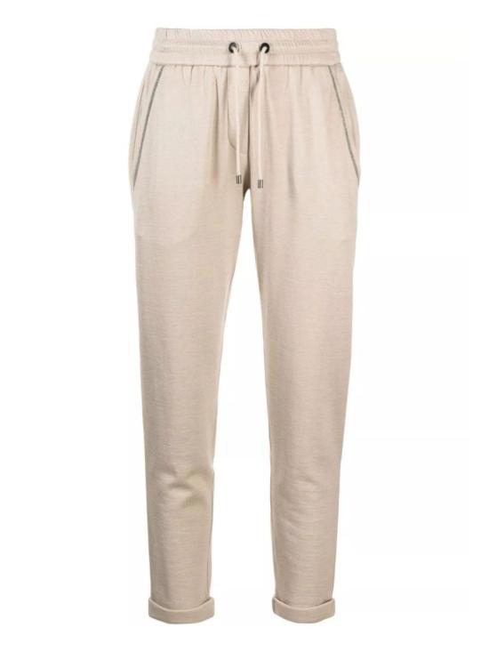 26SS 브루넬로 쿠치넬리 트레이닝/조거 팬츠 MD828SB899C9066 Neutrals