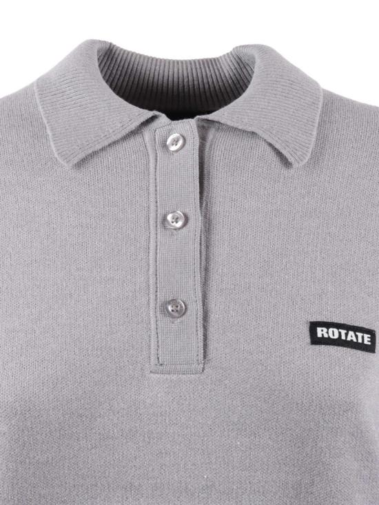 26SS 로테이트 폴로 티셔츠 115137039 Grey - ROTATE