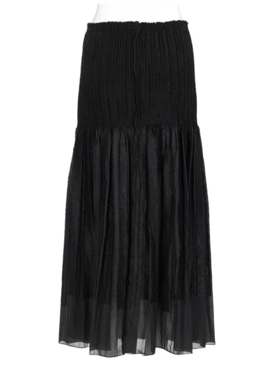  팔로마울 롱 스커트 WV1702 999 Black - PALOMA WOOL