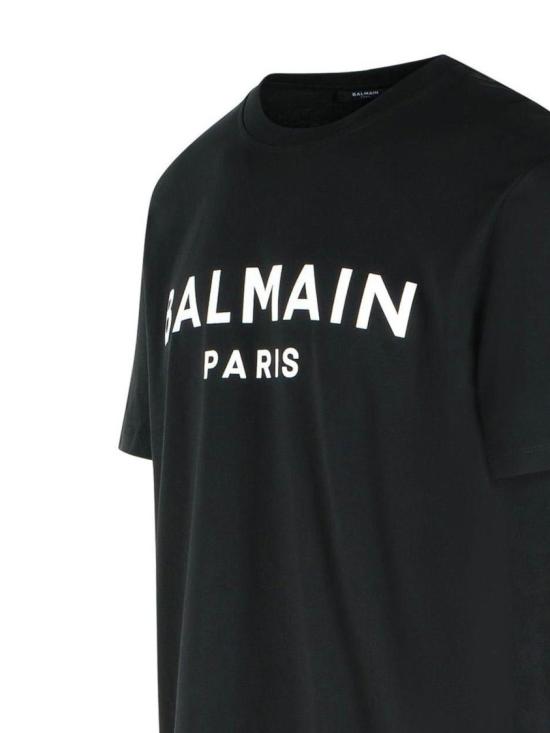 26SS 발망 반팔 티셔츠 GH1EG000BD45EAB Black - BALMAIN