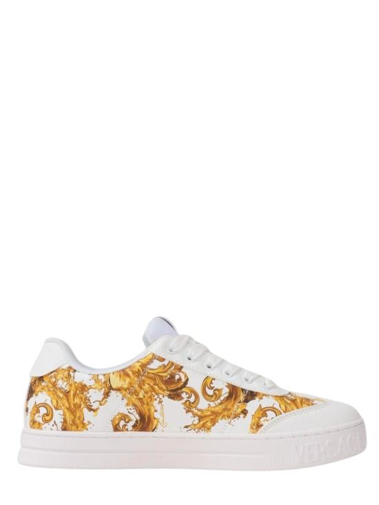 26SS 베르사체 코트 88 스니커즈 80YA3SK6ZSE04G03 White