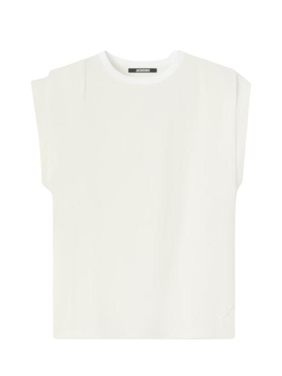 26SS 자크뮈스 민소매 티셔츠 26ETSW00591AJ00254100 White