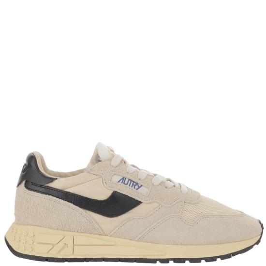 26FW 오트리 릴윈드 로우 나일론 스웨이드 스니커즈 WWLMUT60SUEDENETECRUBLK Neutrals