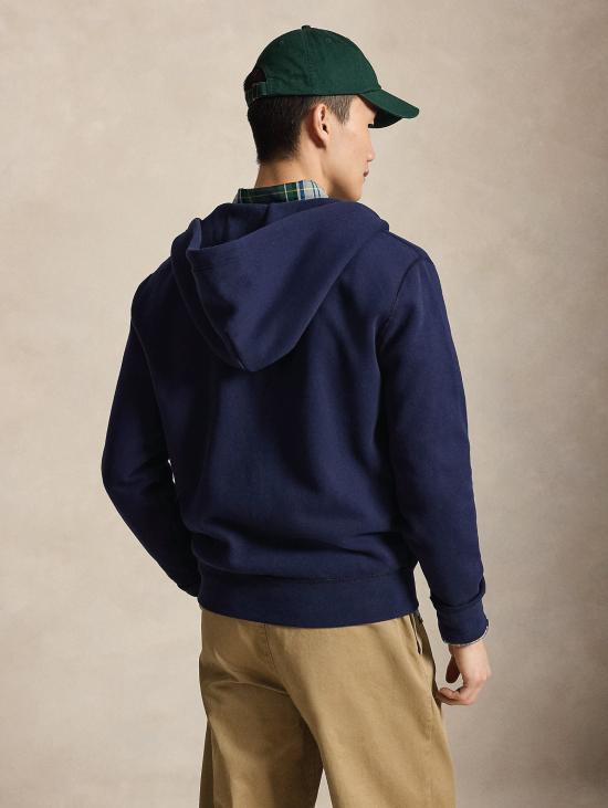 26FW 랄프 로렌 자켓 FELPA 풀집 미스토 코톤 네이비 소재 - RALPH LAUREN