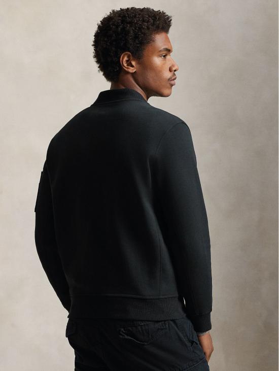 26FW 랄프 로렌 자켓 Felpa Doppia Nero의 폭격기 - RALPH LAUREN