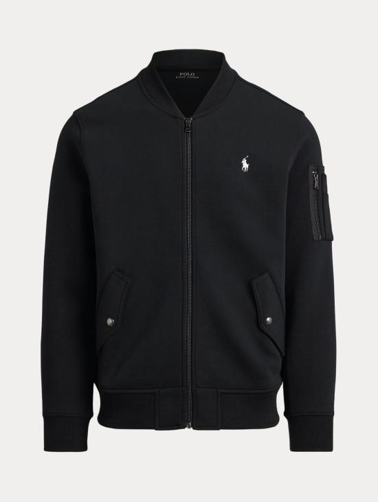 26FW 랄프 로렌 자켓 Felpa Doppia Nero의 폭격기 - RALPH LAUREN