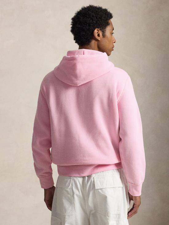 26FW 랄프 로렌 후드 티셔츠 미스토 코토네 로사(Misto Cotone Rosa)의 펠파 콘 카푸치오(Felpa con Cappuccio) - RALPH LAUREN
