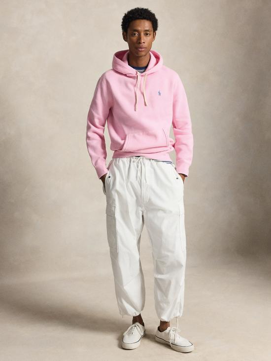 26FW 랄프 로렌 후드 티셔츠 미스토 코토네 로사(Misto Cotone Rosa)의 펠파 콘 카푸치오(Felpa con Cappuccio) - RALPH LAUREN