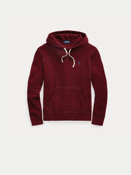 26FW 랄프 로렌 후드 티셔츠 미스토 코톤 보르도의 펠파 콘 카푸치오 - RALPH LAUREN