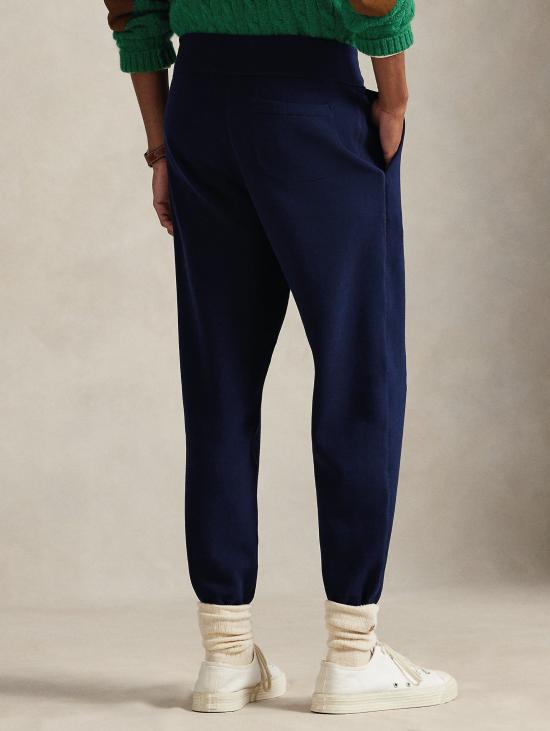 26FW 랄프 로렌 트레이닝/조거 팬츠 Misto Cotone Blu 소재의 Pantaloni 조거 - RALPH LAUREN