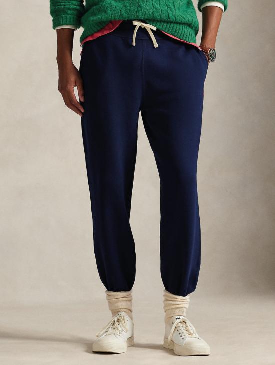 26FW 랄프 로렌 트레이닝/조거 팬츠 Misto Cotone Blu 소재의 Pantaloni 조거