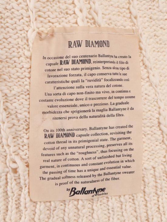 26SS 발렌타인 스웨터 B4P308 3C005 Neutrals - BALLANTYNE