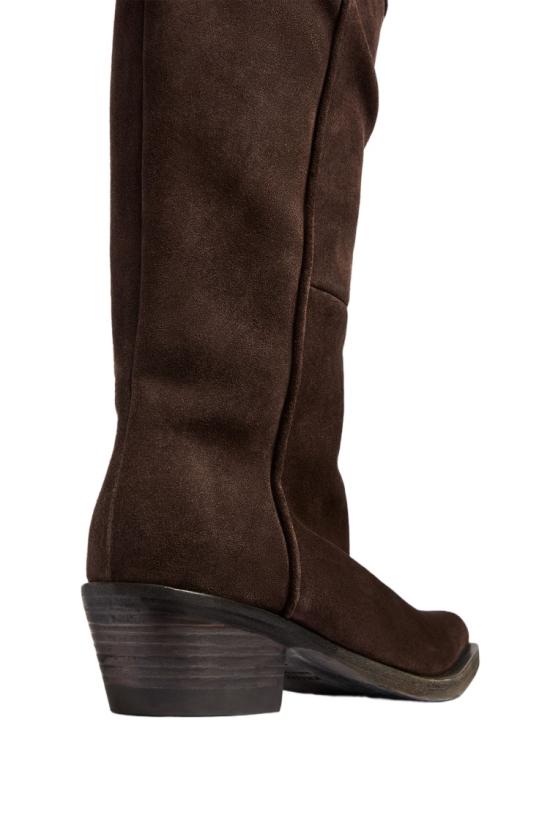 26FW 케이트 클라이브 부트 F1105946735 Brown - KHAITE