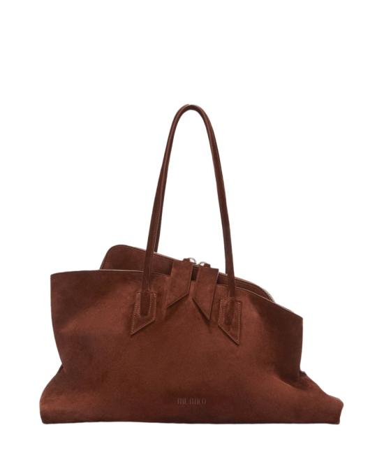  디 아티코 라 파세지아타 미디엄 탑 핸들 백 250WAH00054LBT007AA850 Brown