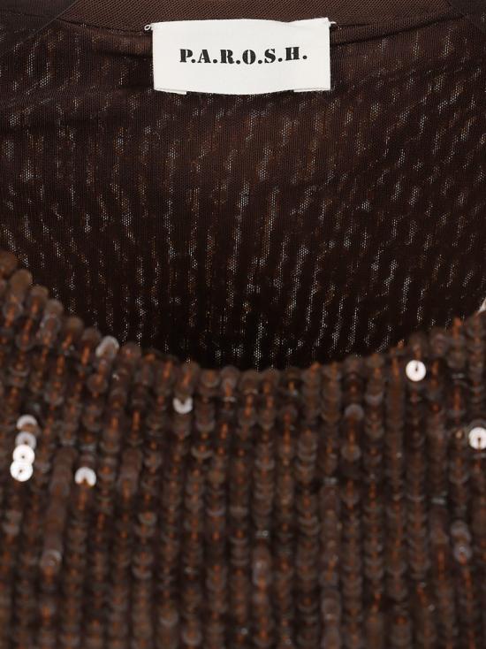 26SS 파로쉬 민소매 티셔츠 D311680 GONG26 Brown - PAROSH
