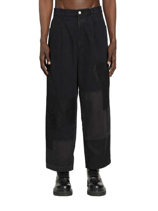 26SS 꼼데가르송 스트레이트 팬츠 HQP0240511 Black - COMME DES GARCONS
