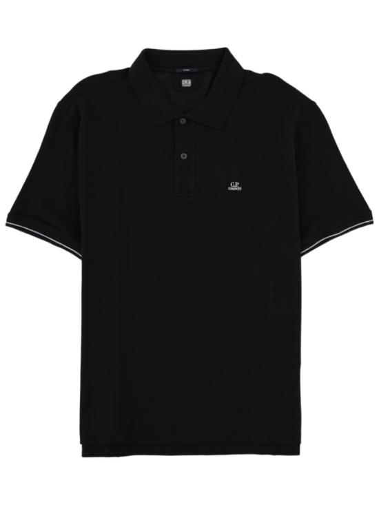 26SS 씨피 컴퍼니 폴로 티셔츠 20CMPL288A 006263G999 Black