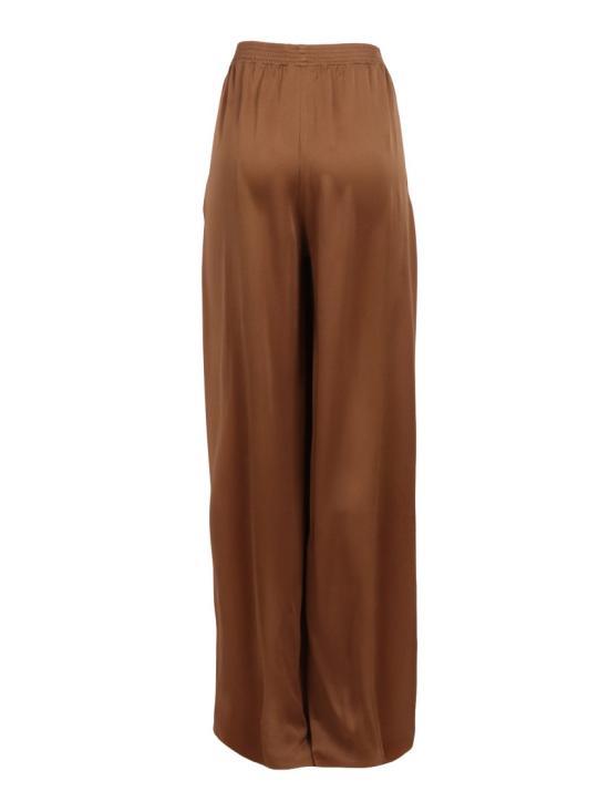 26SS 파비아나 필리피 아멜리아 엔버 새틴 팬츠 PAD266F291D908 Brown - FABIANA FILIPPI