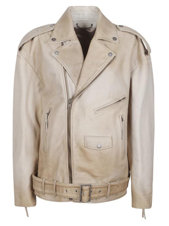 26SS 골든구스 바이커 자켓 GUP02535P00230415155 Neutrals