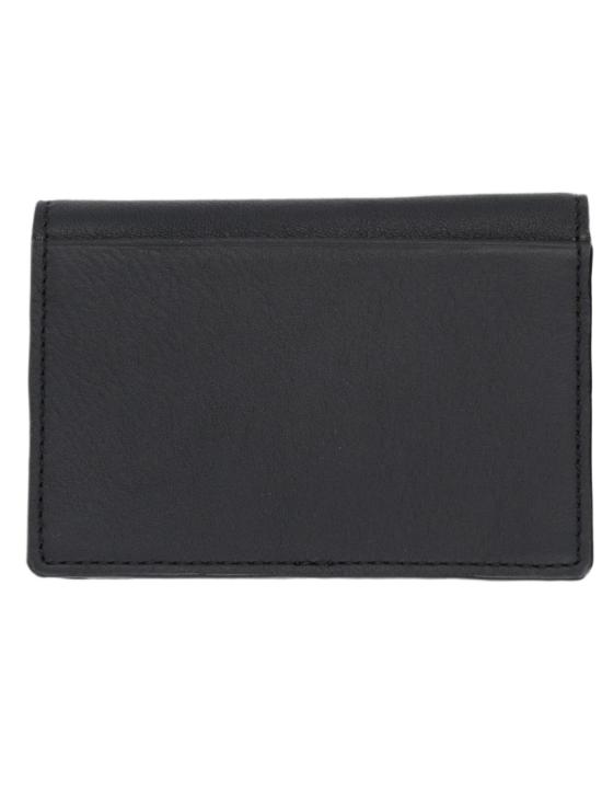 26SS 비비안웨스트우드 ORB 플랩 카드 지갑 54020012W L00DWN401 Black - VIVIENNE WESTWOOD