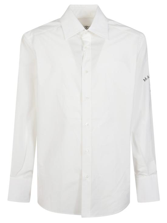 26SS MM6 메종마르지엘라 긴팔 셔츠 SH2DT0051M35256101 White