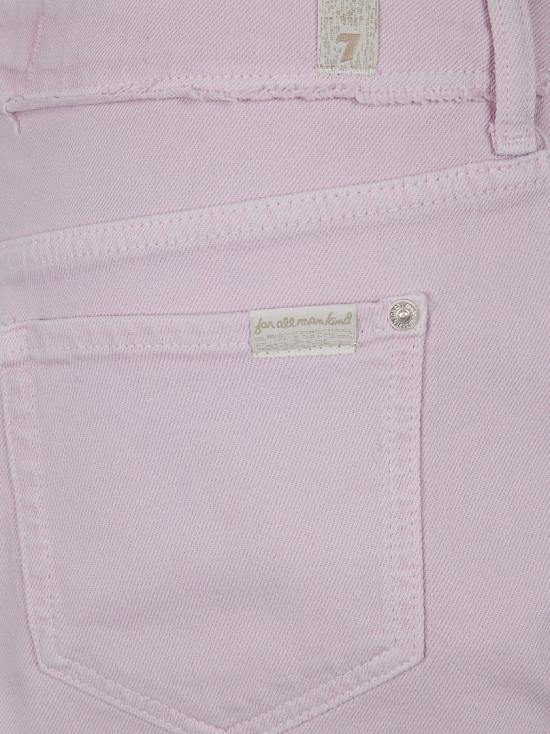 26SS 세븐포올맨카인드 데님 스커트 7UY90D52 Pink - 7 FOR ALL MANKIND