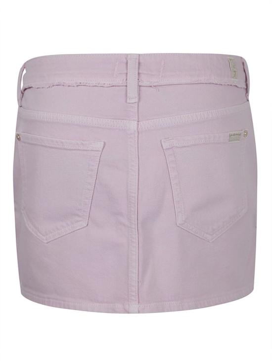26SS 세븐포올맨카인드 데님 스커트 7UY90D52 Pink - 7 FOR ALL MANKIND