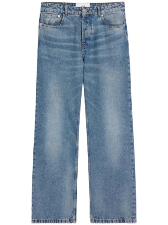 26SS 아미 데님 코튼 라지 핏 진 HTR450DE0046480 Blue