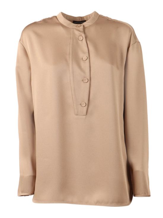 26SS 엠포리오 아르마니 긴팔 티셔츠 EW003319AF20495 Neutrals