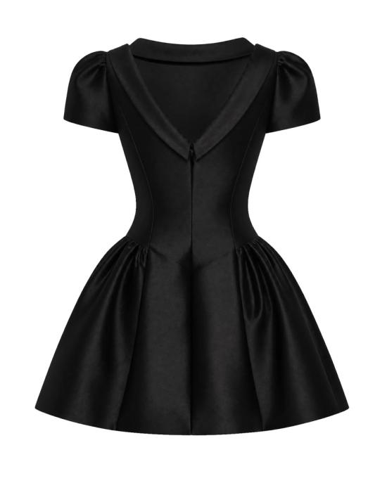 26FW 셀프 포트레이트 미디 원피스 5397792 Black - SELF PORTRAIT