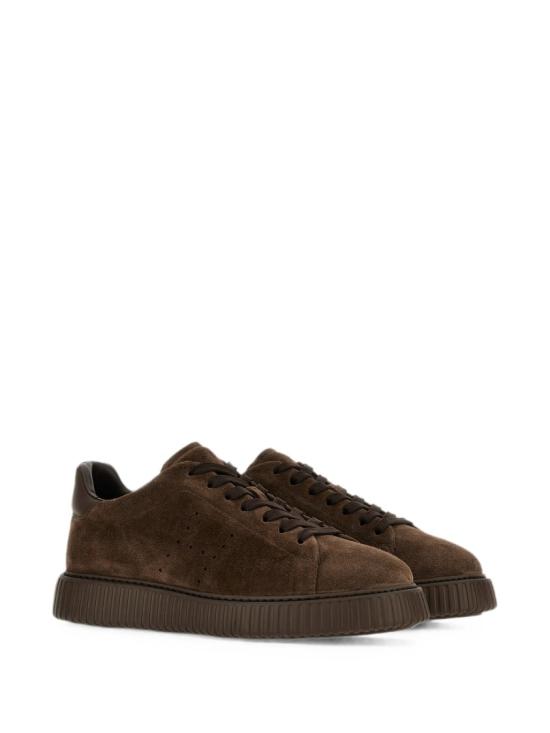 26FW 호간 스니커즈 HXM6770GF5F UHO Brown - HOGAN
