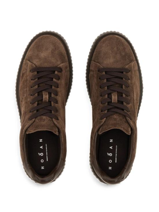 26FW 호간 스니커즈 HXM6770GF5F UHO Brown - HOGAN