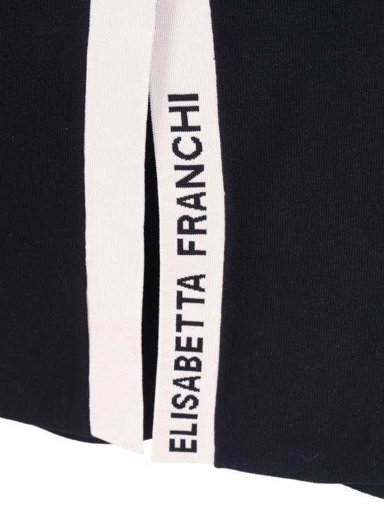 26SS 엘리자베타프랜치 민소매 티셔츠 TK72S61E2 Black - ELISABETTA FRANCHI