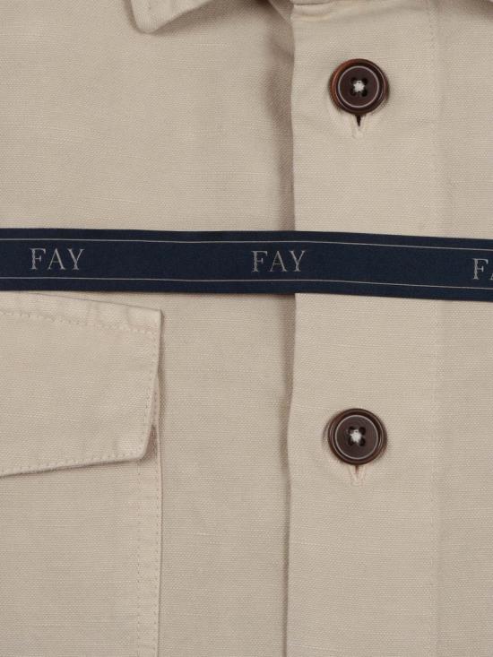 26SS 페이 자켓 NCMA152268TXBR Neutrals - FAY