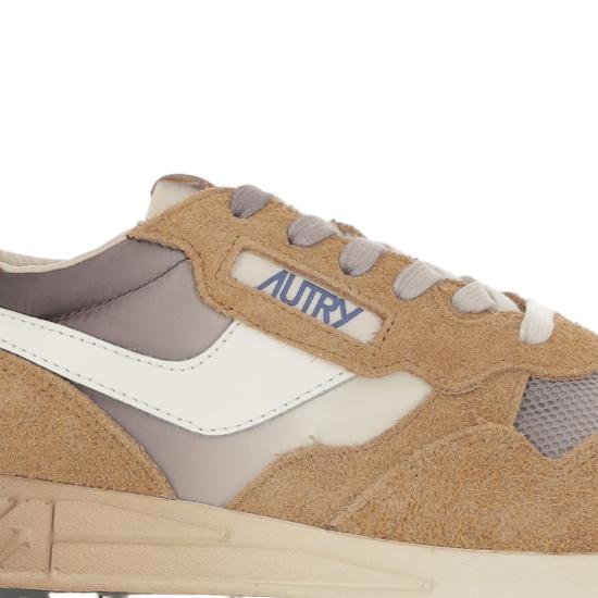 26FW 오트리 릴윈드 로우 나일론 스웨이드 스니커즈 WWLMDI04NYLSUEDEGCHOCTER Neutrals - AUTRY