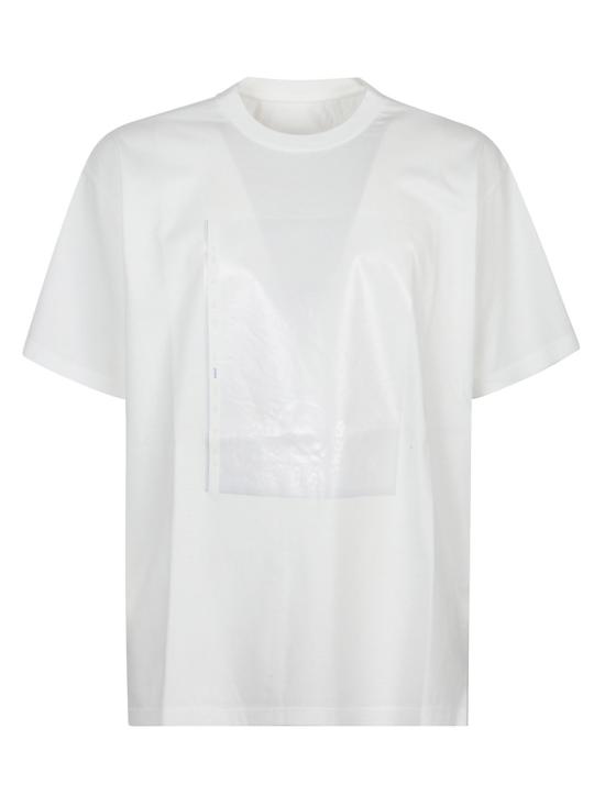 26SS MM6 메종마르지엘라 스프레이 페인트 티셔츠 SH0GC0067M20048101 White