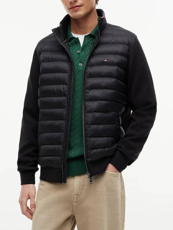 26FW 타미힐피거 숏패딩 MW0MW41329 Black - TOMMY HILFIGER