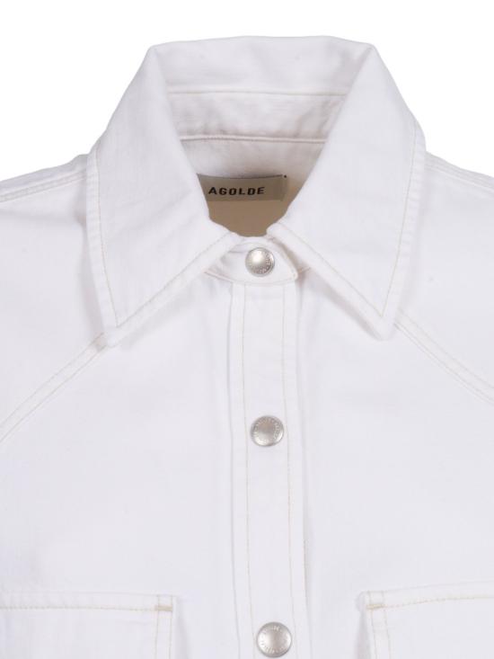26SS 에이골디 데님 셔츠 A7357 1500 White - AGOLDE