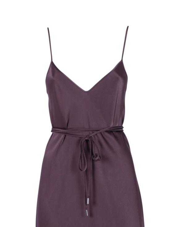 26SS 안토넬리 피렌체 롱 원피스 LUKAS Q6005 355C Purple - ANTONELLI FIRENZE