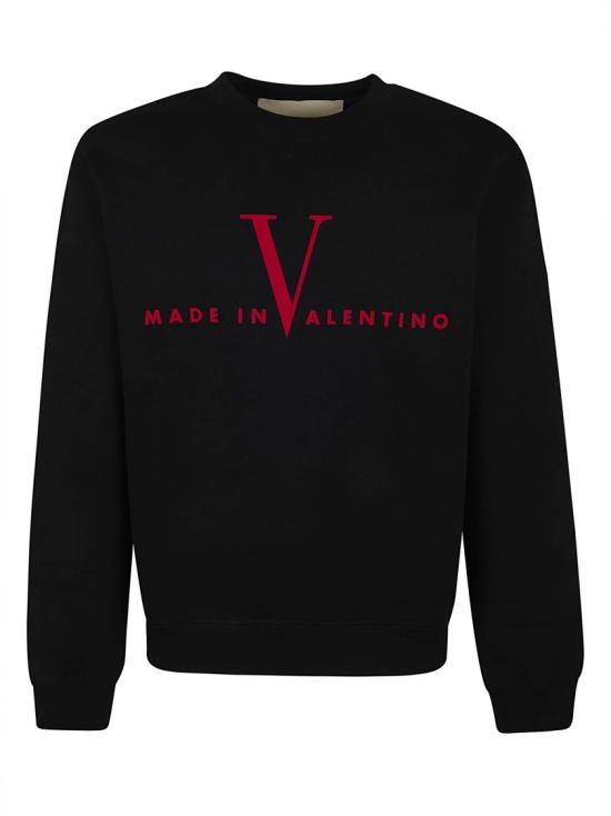 26SS 발렌티노 가라바니 긴팔 티셔츠 VMF28R BCU Black