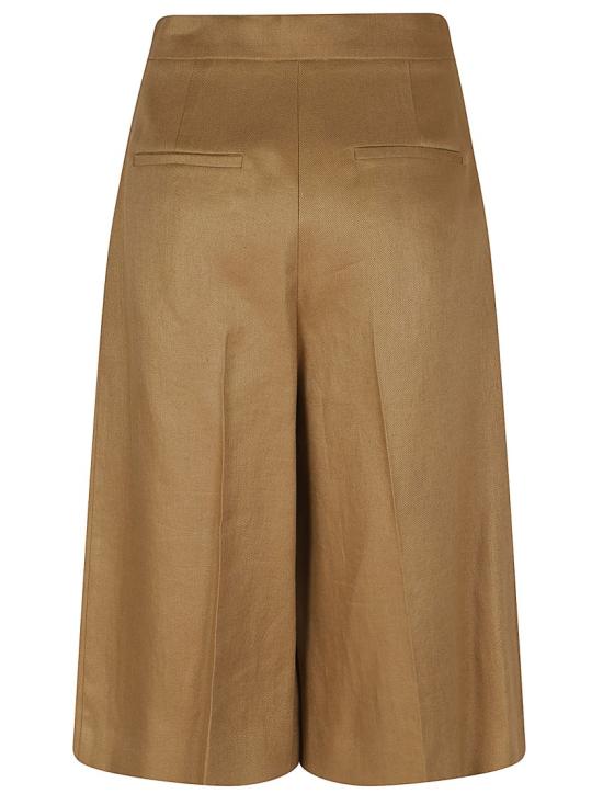 26SS 막스마라 카키 버뮤다 쇼츠 2611131032600 Brown - MAX MARA