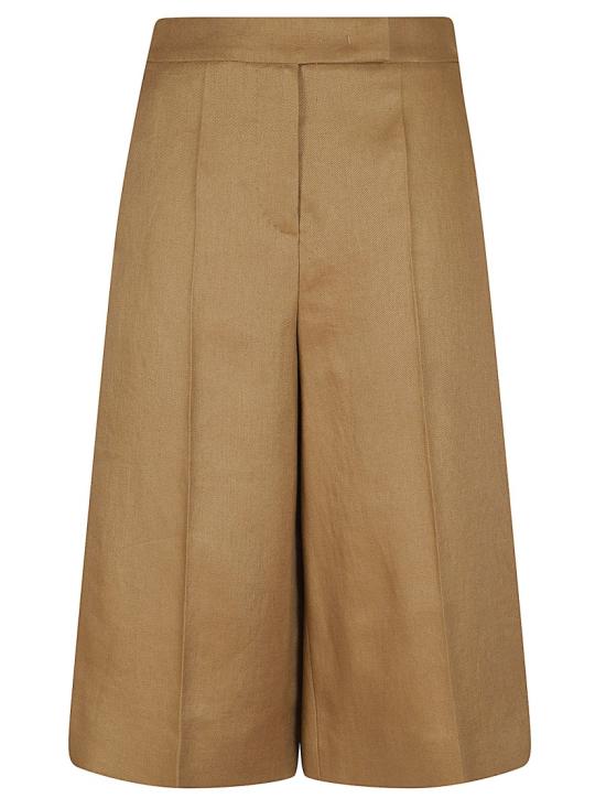 26SS 막스마라 카키 버뮤다 쇼츠 2611131032600 Brown