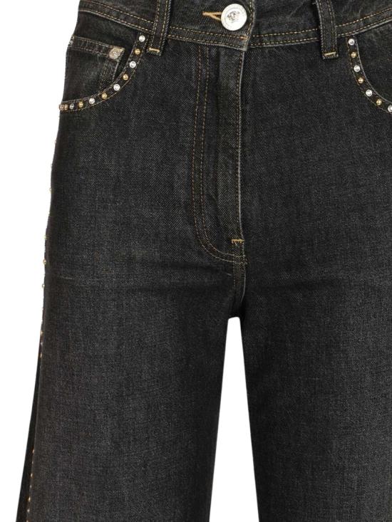 26SS 베르사체 데님 팬츠 10224521A164771D040 Black - VERSACE