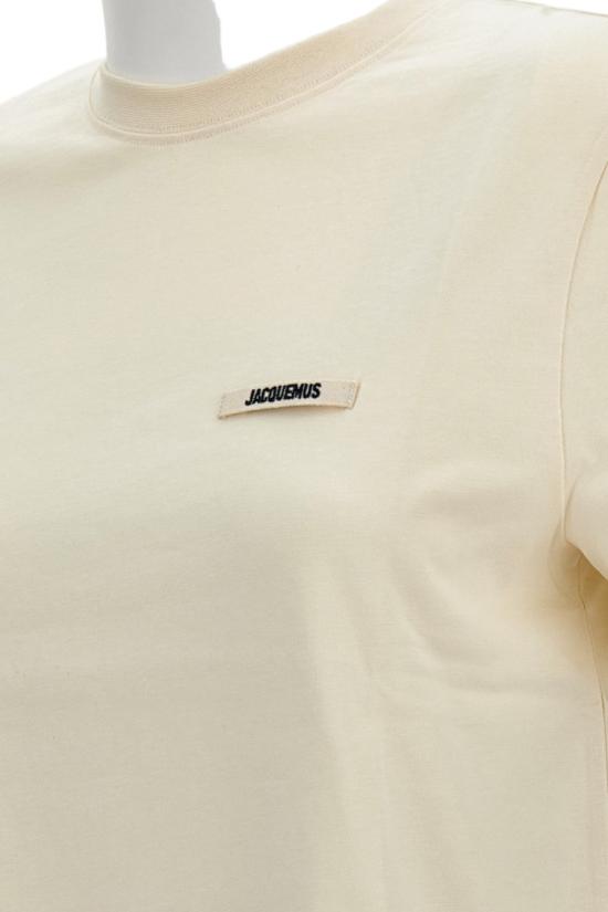 26FW 자크뮈스 그로그랭 로고 솟슬리브 티셔츠 TSW00550AJ00029131 Neutrals - JACQUEMUS