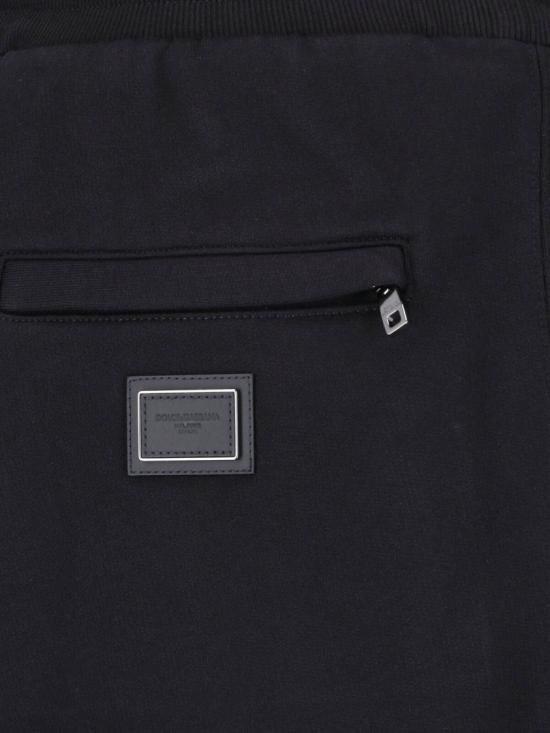 26FW 돌체앤가바나 트레이닝/조거 팬츠 GP0M5T G7Q2ON0000 Black - DOLCE & GABBANA