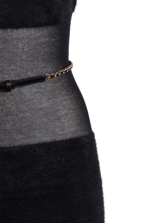 25FW 엘리자베타프랜치 미디 원피스 AM37T57E2 Black - ELISABETTA FRANCHI