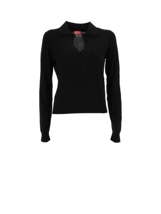 26FW 디젤 긴팔 티셔츠 A238880JMCP Black