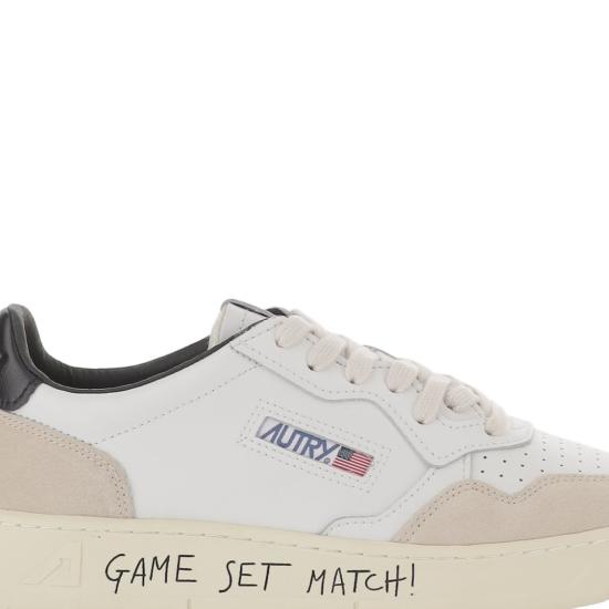 26FW 오트리 메달리스트 로우 스니커즈 AULMMA04MATCHSUEDEWHTBLACK Grey - AUTRY