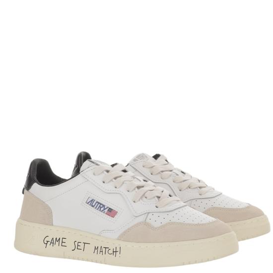 26FW 오트리 메달리스트 로우 스니커즈 AULMMA04MATCHSUEDEWHTBLACK Grey - AUTRY