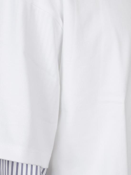 26SS 꼼데가르송 긴팔 티셔츠 HQT0060512 White - COMME DES GARCONS